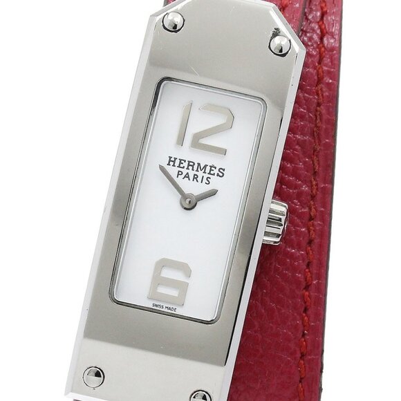 HERMES Kelly 2 KT1.210 Double Tour white Dial Quartz Ladies Watch_891808 - Picture 1 of 6